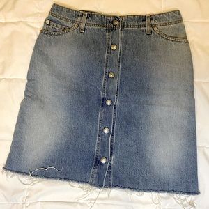 Vintage Levi Jean Skirt